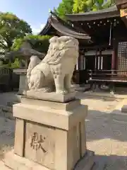 荒井神社の狛犬