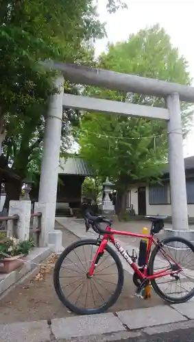 本塩豊受神社の鳥居