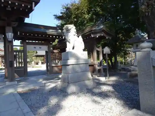 白鷺神社の狛犬