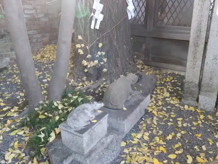 菅原院天満宮神社の狛犬