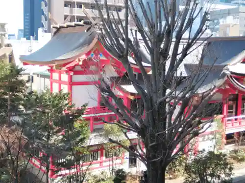 成子天神社の景色