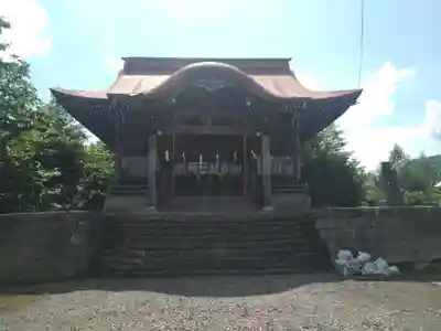 丸瀬布神社の本殿・本堂