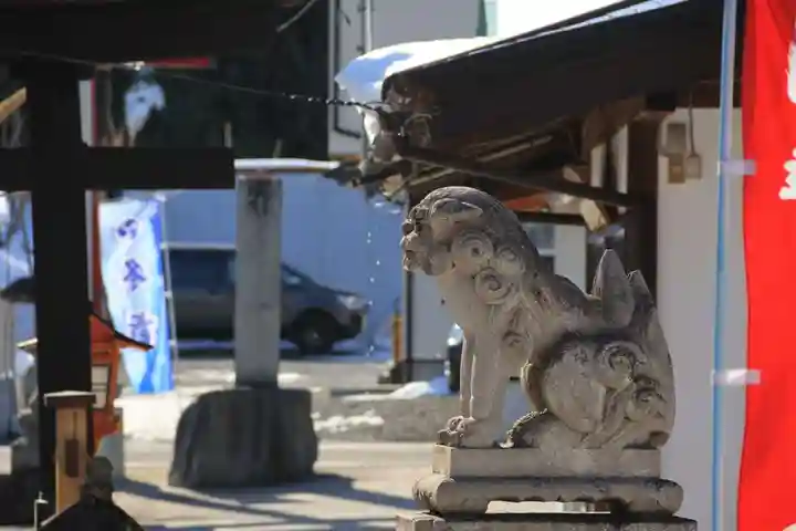 大鏑神社の狛犬
