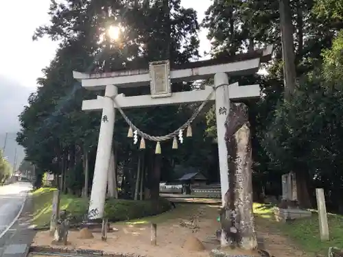 粟鹿神社の鳥居