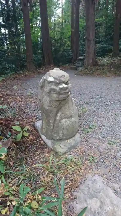 釣石神社の狛犬