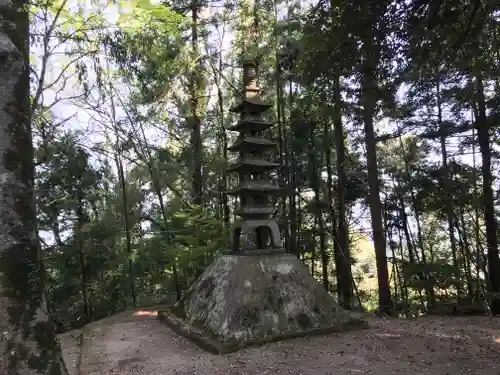 禅定寺の塔