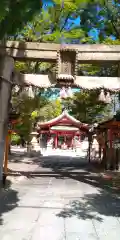 西長洲八幡神社の鳥居