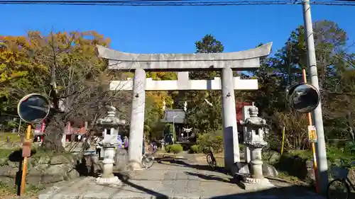 甲斐総社八幡神社の鳥居