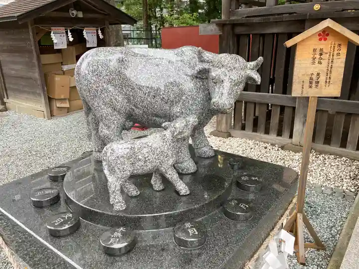 榴岡天満宮の狛犬