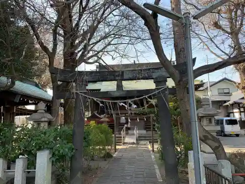 常祗稲荷神社の鳥居