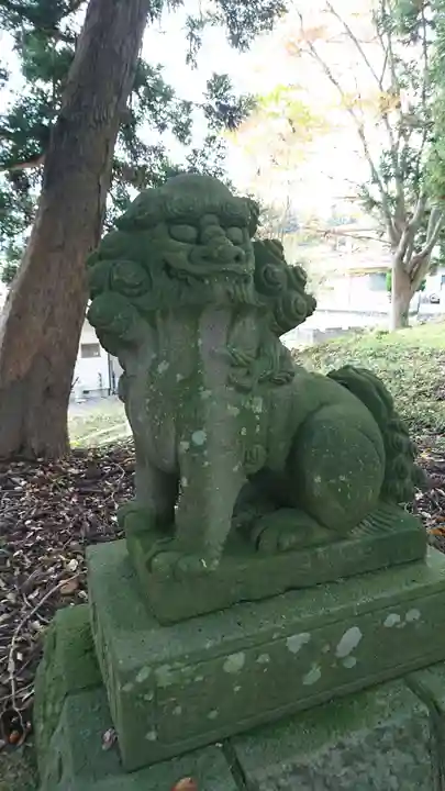 八幡神社の狛犬