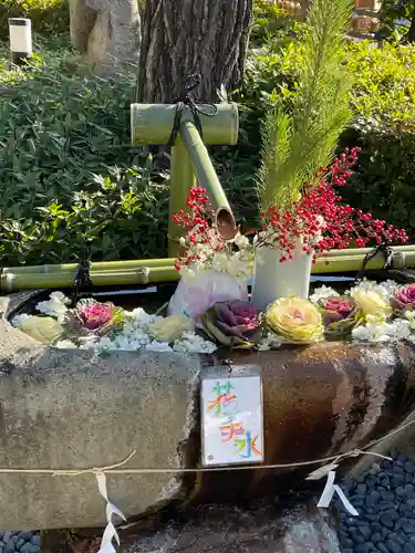 伊和志津神社の手水舎