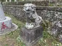 八幡神社の狛犬