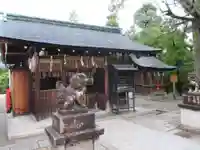 敷地神社(わら天神宮)の狛犬