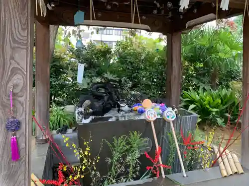 法輪寺の手水舎