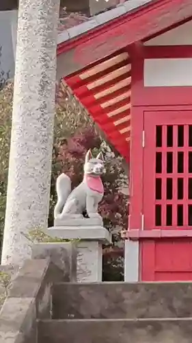 稲荷神社の狛犬