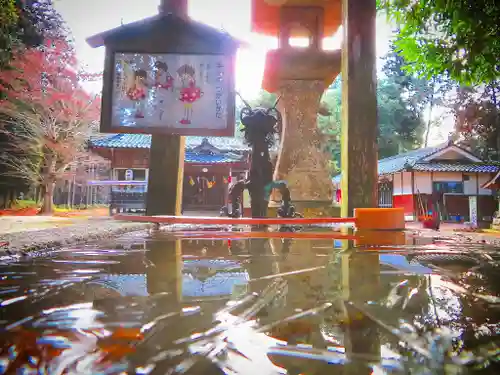 獅子山八幡宮の手水舎
