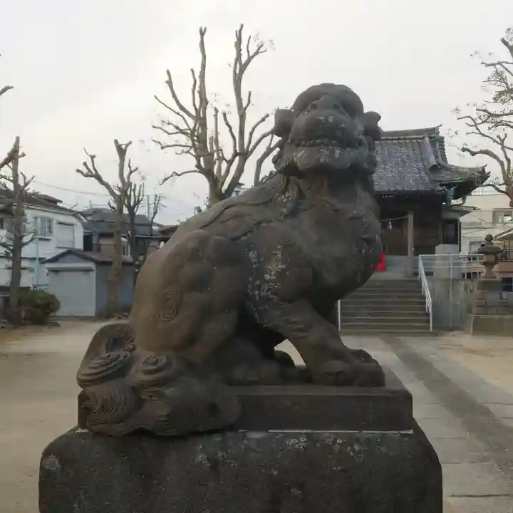白髭神社の狛犬