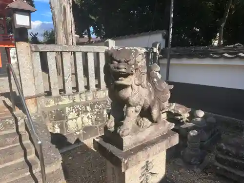 熊野神社の狛犬