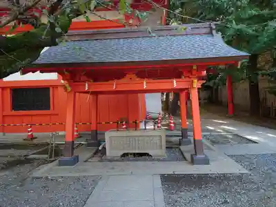 花園神社の手水舎