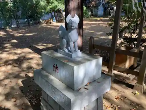 宇山稲荷神社の狛犬