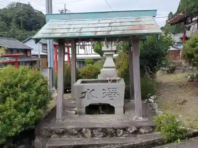 許禰神社の手水舎