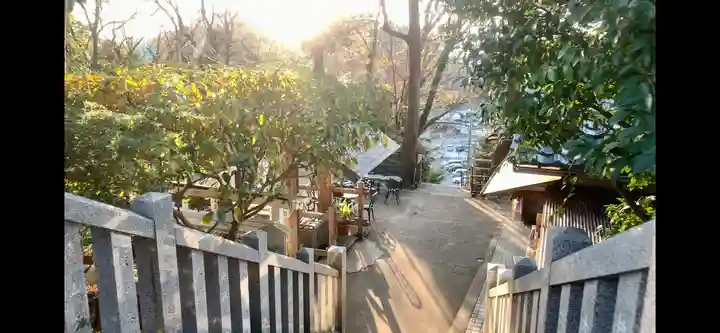 思金神社の景色