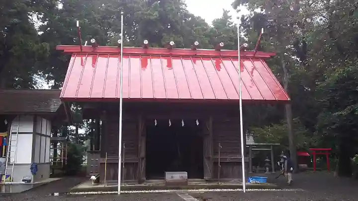 宇都母知神社の本殿・本堂