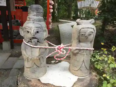 賀茂御祖神社(下鴨神社)の像