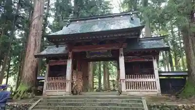 雲洞庵の山門・神門