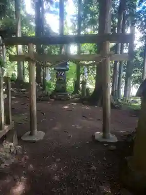 中社五斎神社の鳥居