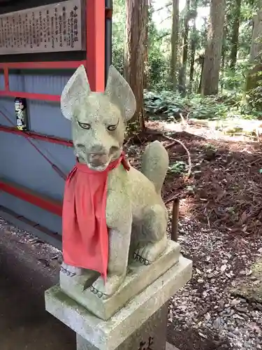 坂下八幡神社の狛犬