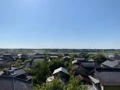 妙見神社の景色