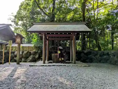 月讀宮（皇大神宮別宮）の手水舎