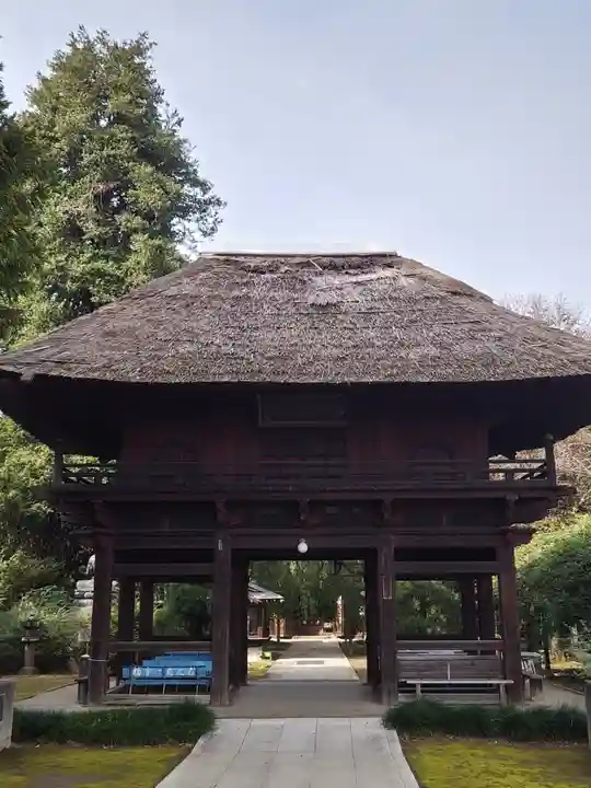 茂林寺の山門・神門