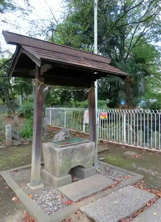 浮島稲荷神社の手水舎