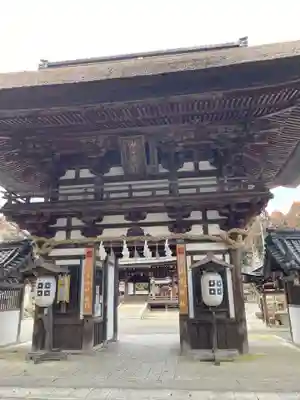 沙沙貴神社の山門・神門