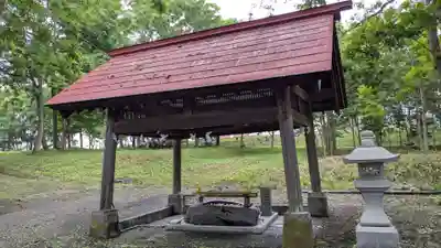 遠別神社の手水舎