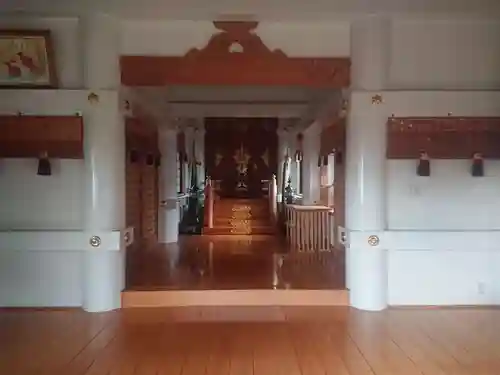 岡山八幡社の本殿・本堂
