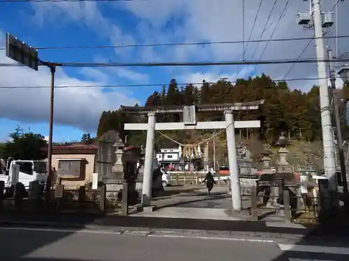 石都々古和気神社の鳥居