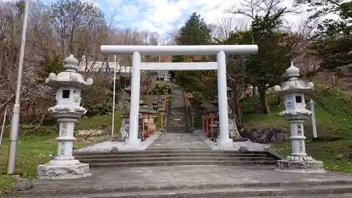 夕張神社の鳥居