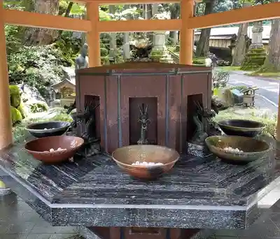 永平寺の手水舎