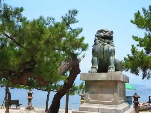 厳島神社の狛犬