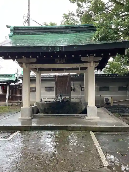 真清田神社の手水舎