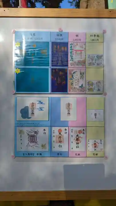 大宮・大原神社の御朱印