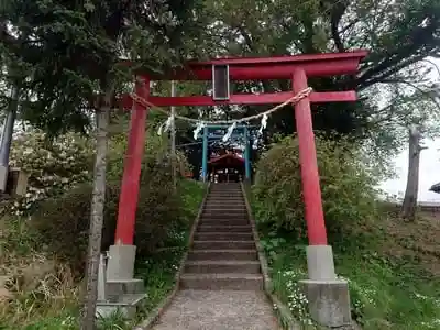 浅間神社(浅間塚)の鳥居