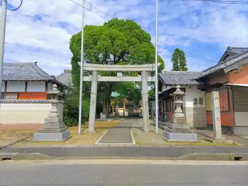 八幡社の鳥居