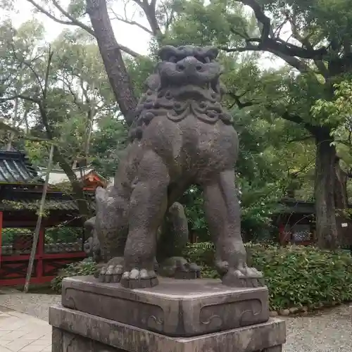 根津神社の狛犬