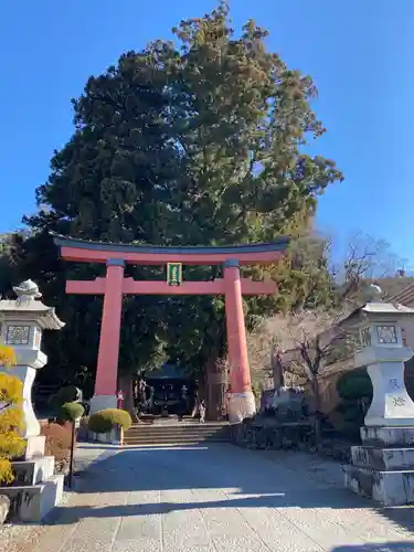 河口浅間神社の鳥居