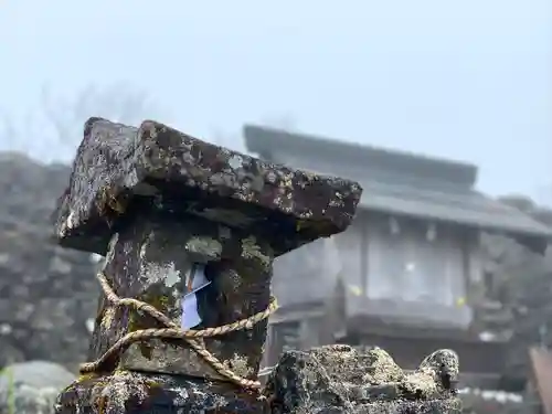 山家神社奥宮の末社